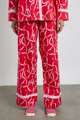 antonia pj set- red bows